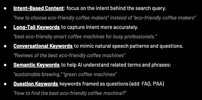 Content Optimization for AI Search